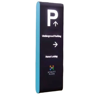 Pysäköinti Wayfinding